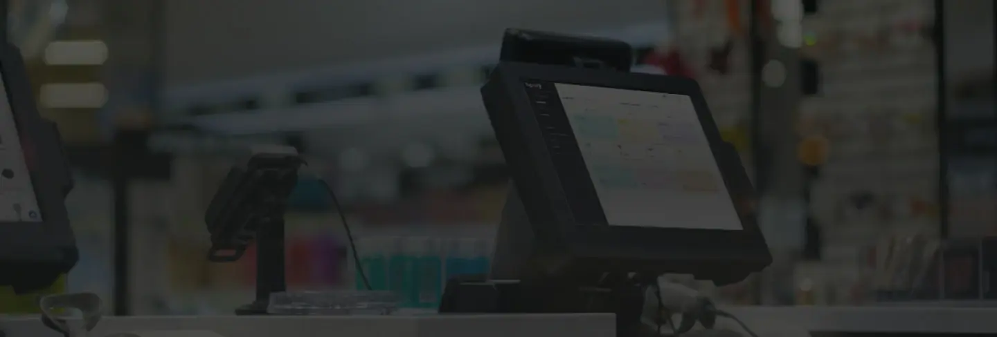 POS Software Development Service wall